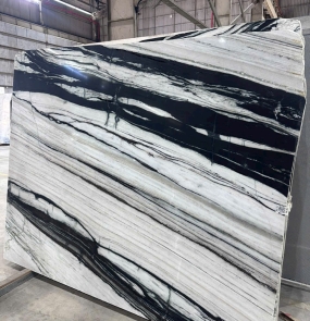 Đá marble panda white